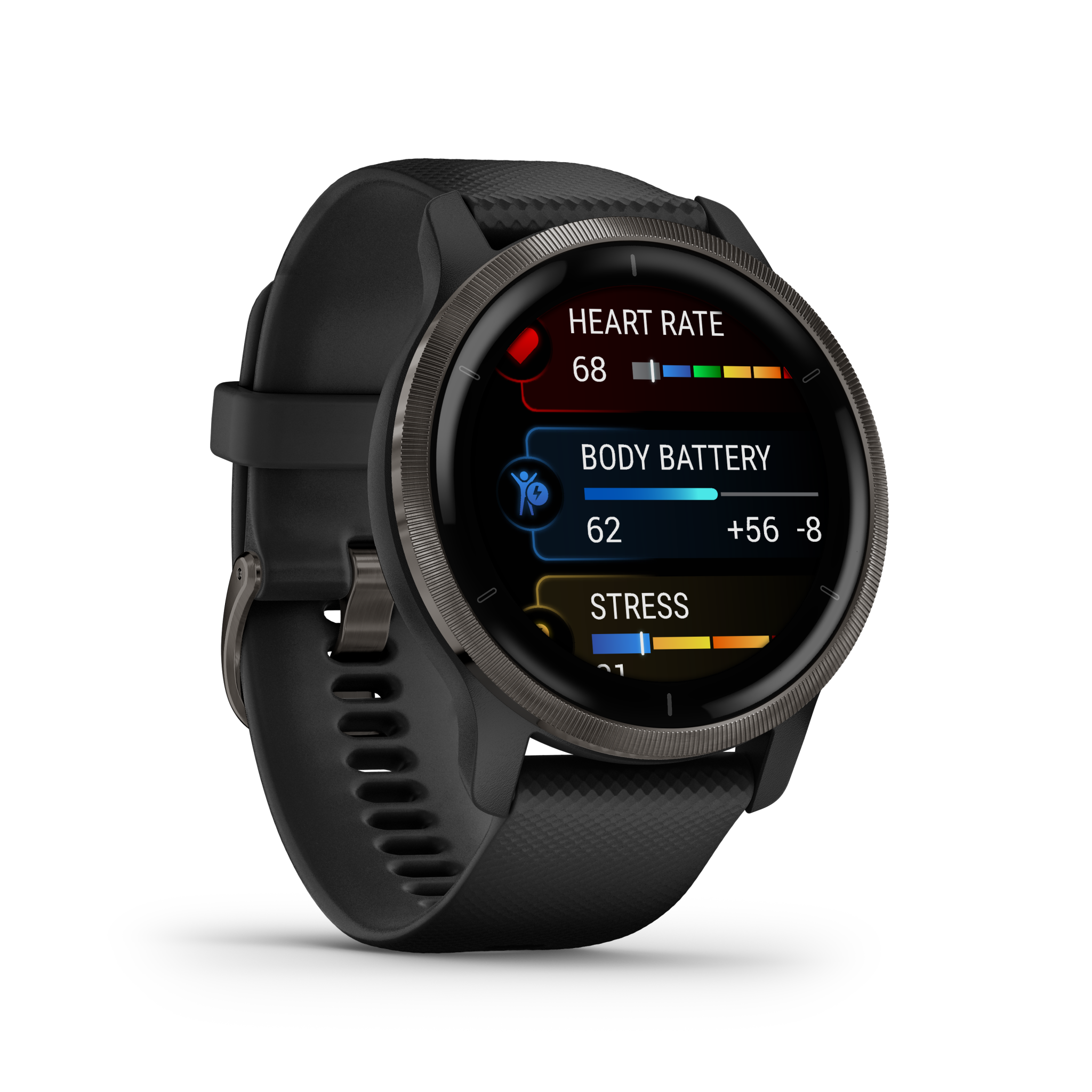 Garmin Venu 2 Black Slate 010-02430-11 - immagine 2