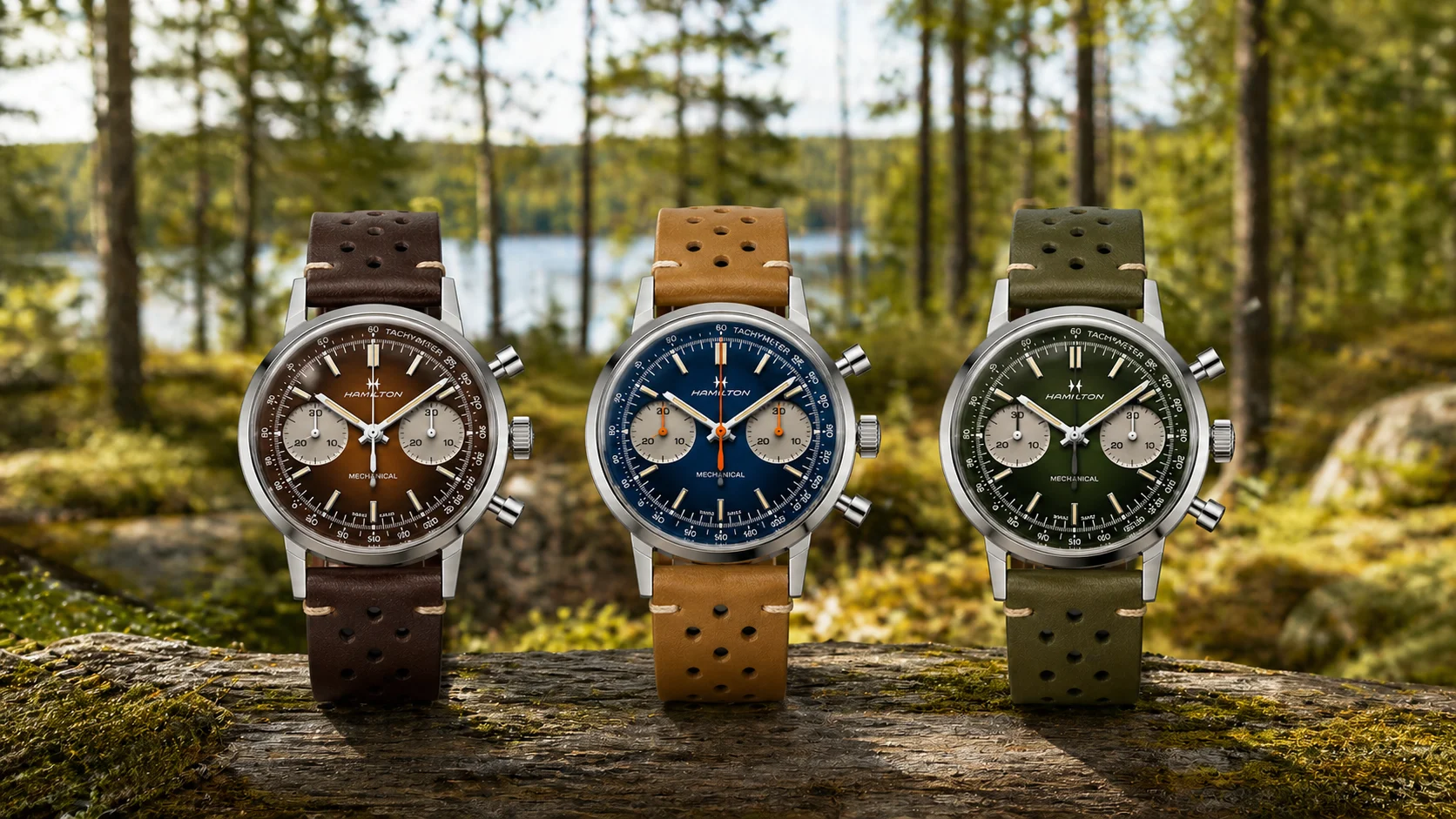 Hamilton American Classic Chronograph H Mechanical cronografo